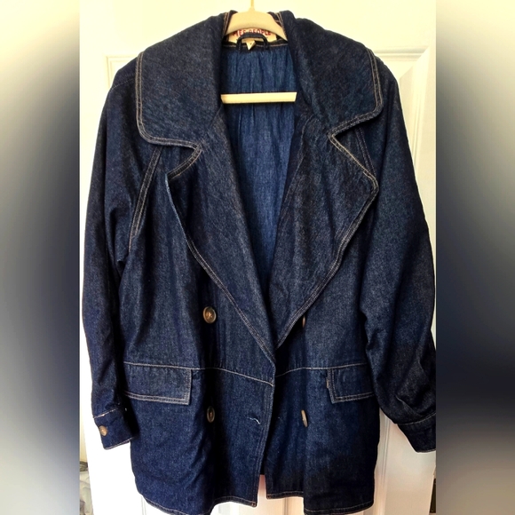Free People Denim Coat - Picture 2 of 4